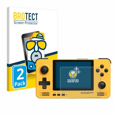 BROTECT - Screenprotector voor Retroid Pocket 2 - Folie Beschermfolie matte 2 Stuks