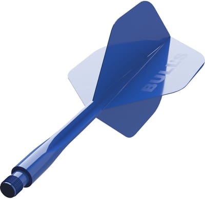 Bull's Union Pro Flight System - Lang - Blauw - Shaft & Flight in 1