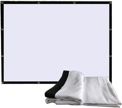Projectorscherm - Filmdoek HD - Thuisbioscoop Creëren - Opvouwbaar Ontwerp - 150 Inch 16:9 - Wit