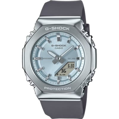 Casio G-Shock GM-S2110-2AER Horloge - Kunststof - Grijs - Ø 40 mm