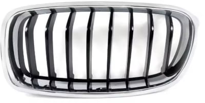 Grille Racerline - Voorbumper Grille - Voor BMW 3 Serie F30/F31/F35 (2012-2018) - Chroom & Zwart - Auto accessoires