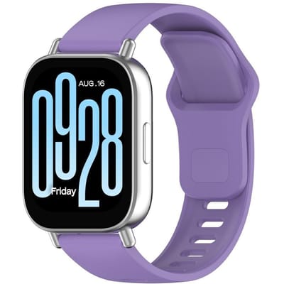 Beline Silicone Collectie - Horlogeband - Fioletowy - Comfortabel - Redmi Watch 5