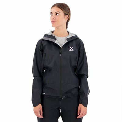 Haglöfs L.I.M GTX Jacket - Regenjas - Dames True Black XL