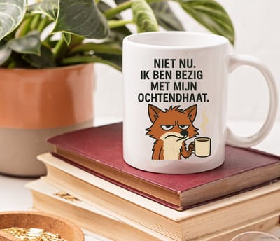 Inspirerende Mok - Positiviteit Cadeau - Koffiemok - Thee Mug - Kantoor - Grappig - Cadeau - Collega - Humoristische Mok