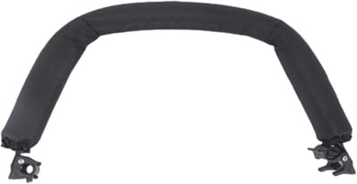 Kinderwagen dienblad - Baby accessoire - Onderweg eten - Verstelbare breedte - 41.5 x 23.1 cm - Zwart