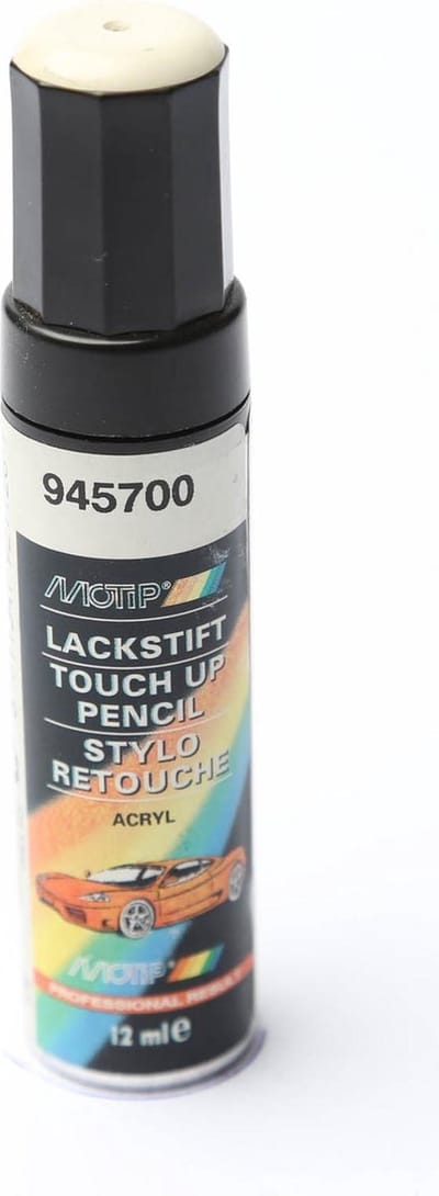 Motip 945700 - Auto lakstift - Wit - 12 ml