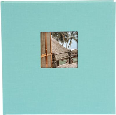 Goldbuch - Fotoalbum Bella Vista - Aqua - 25x25 cm, 60 pagina's