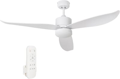Jata JVTE4231 plafondventilator met verlichting- tot 25m2 - afstandsbediening - timer - 3 licht instellingen