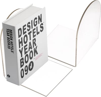 La'Moussawi ® Transparante Acryl Boekensteunen Set voor Diverse Boekformaten en Tijdschriften