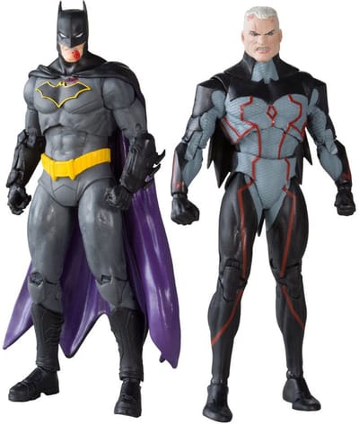 McFarlane Toys DC Collector Action Figuur Pack of 2 Omega (Unmasked) & Batman (Bloody)(Gold Label) 18 cm Action Figuur