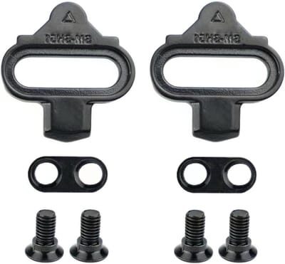 SPD Compatibele Fiets Cleats en Pedalen Set, Geschikt voor Shimano en MTB, Fietsaccessoires voor Mannen en Vrouwen, Ideaal voor Fietschoenen en Fietsen