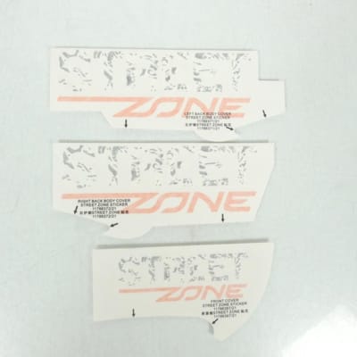 Kit Déco emblème Autocollant pour scooter Peugeot 50 Streetzone 10P 803316 Neuf