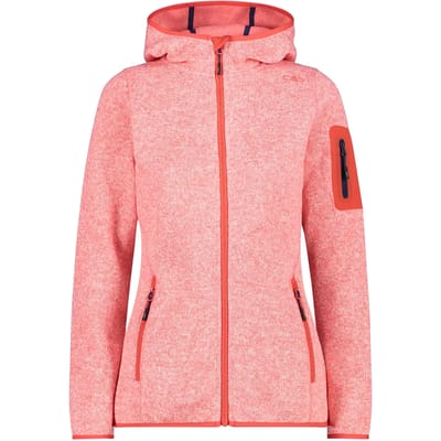 Dames fleece met capuchon CMP