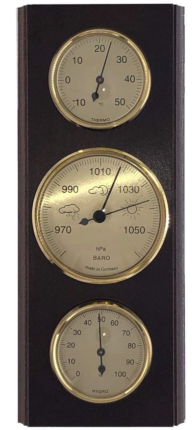 Mechanisch Weerstation: Analoge Barometer, Thermometer en Hygrometer voor Buiten