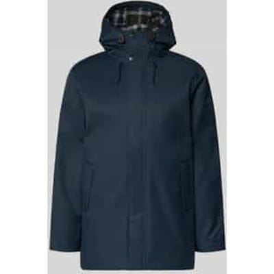 Regular fit Parka van Katoenmix