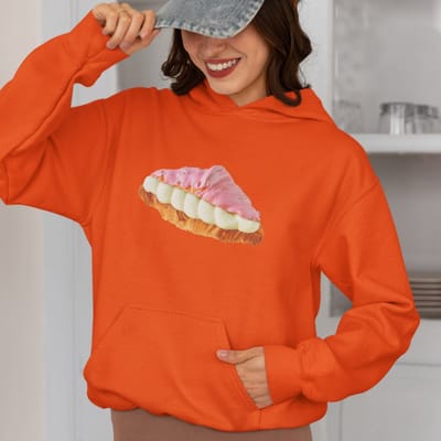 Oranje EK WK Koningsdag Hoodie Crompoes - MAAT XS - Oranje Feestkleding