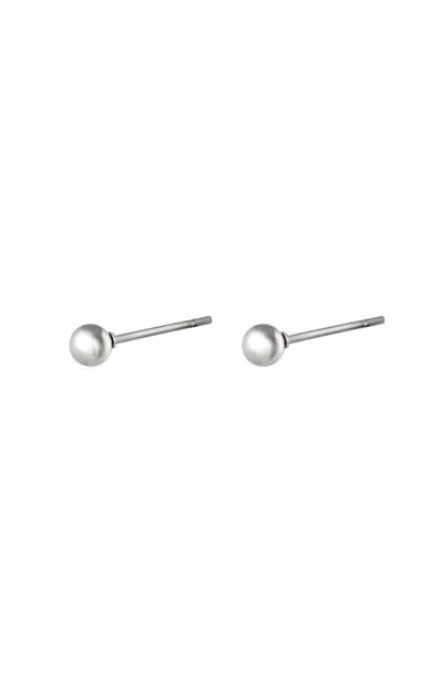 Midi Dot oorbellen - stainless steel - zilver - nikkel vrij - knopjes - waterproof - dots - oorbellen - earrings - minimalistisch - earparty - ear party - rond - studs