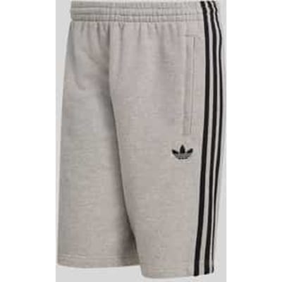 regular fit sweatshorts met gestikt logo