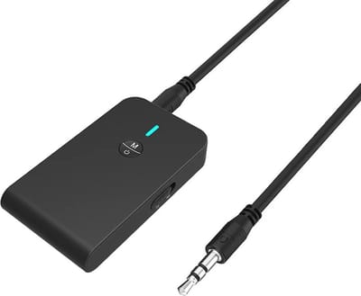 DrPhone Skylink Lite - Bluetooth 5.0 Audio-Adapter – Ruisonderdrukking, Lange Batterijduur & Hoogwaardige Geluidskwaliteit