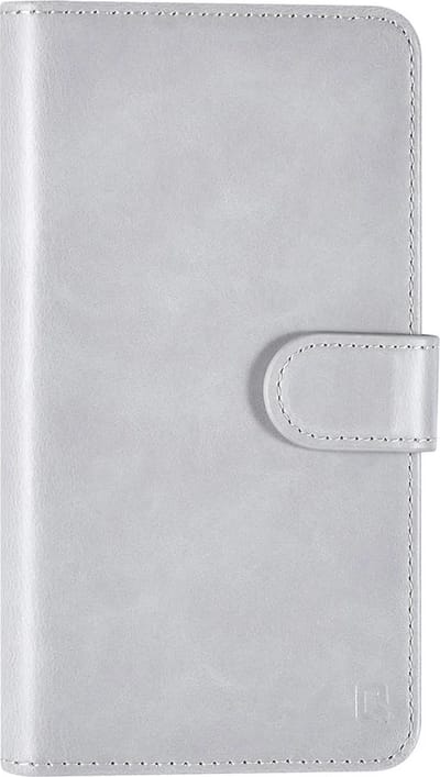 Multimedia & Accessoires Afneembare 2 in 1 PU Lederen Book Case Hoesje geschikt voor Apple iPhone 15 Pro – Grijs - Kaarthouder – Pasjes Houder – 3 Pasjes - Magneet Sluiting – Bookcase