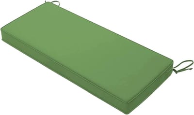 Bankkussen - Zitkussen Stoelkussen - Buiten Binnen - Waterdicht Antislip - 180x30x5cm - Groen
