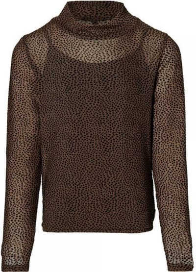 Levv girls- Kaya W201 - Mid Brown Dot - maat 116