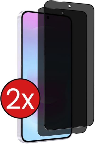 Screenprotector - 2 Stuks - Geschikt voor Samsung Galaxy A37 - Privacy Filter - Beschermglas - Gehard Glas - Tempered Glass - Screen Protector
