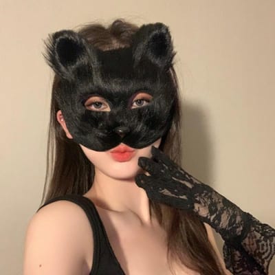 1 Stuk Halloween Pluche Bont Dier Halve Gezichtsmasker Kat Vos Masker voor Pasen Carnaval Maskerade Kostuumfeest Cosplay Rekwisieten