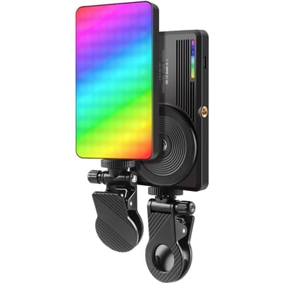 Magnetisch RGB Videolicht Zak LED Invullicht 2500K-9000K Dimbaar 22 Scène Verlichtingseffecten Video