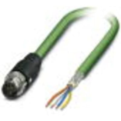 Phoenix Contact 1407497 Sensor/actuator aansluitkabel M12 SPEEDCON Aantal polen (sensoren): 4 5.00 m 1 stuk(s) Single