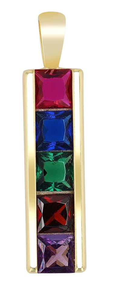 AKZENT Akzent Dames hanger "Randi" uit 925 Sterlingzilver, gerhodineerd, duurzaam