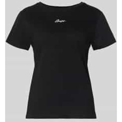 Regular Fit T-shirt van puur katoen model 'C_ELOVE_EMBRO'