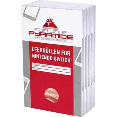 Nintendo Switch | hoes | 11 mm | 1 cartridge | Transparant | 4 Stuks