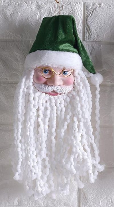 Hangende Kerstman Groen
