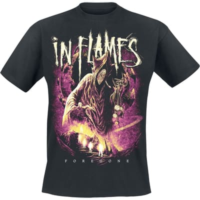 In Flames T-shirt - Foregone Space - S tot 3XL - voor Mannen - zwart