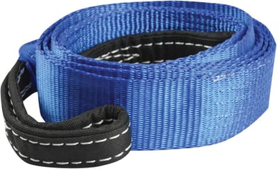 Sleepkabel - Sleepriem - Voertuigen Slepen - Zeer Robuust Polyester - 3 Meter 4T - Blauw