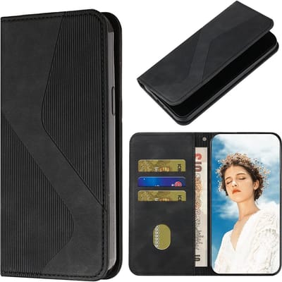 Geschikt voor Samsung Galaxy A52 5G - Magnetisch - Portemonnee - Standfunctie - Kaartsleuf - Book Case Hoesje - Zwart