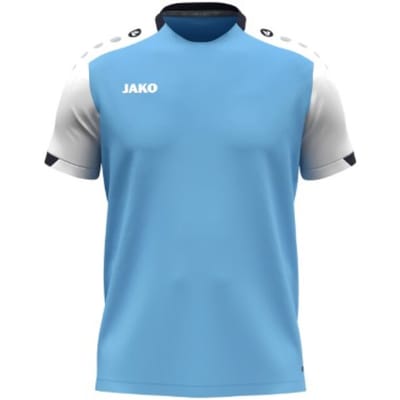 Jako Dynamic T-Shirt Dames - Hemelsblauw / Wit / Marine | Maat: S