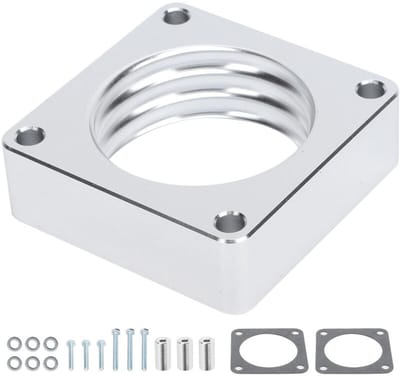 Onderhoud en vervanging van de adapterset voor het gasklephuis van aluminiumlegering voor Jeep Wrangler TJ YJ