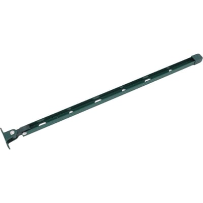 Serre Raamhouder Stevig Aluminium Handmatige Serre Dakraam Opener Stang Kit met 6 Schroeven 15,35 inch groen
