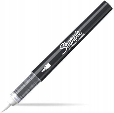 Sharpie Acryl Marker Brush Wit - Permanente Verf, Waterdicht