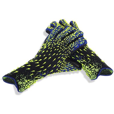 Voetbal keepershandschoenen, voetbal keepershandschoenen met sterke grip in maat 6/7/8/9/10, voor kinderen 6 groen