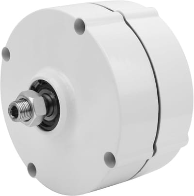 Magneetgenerator Dynamo - Elektrische AC - Energie Opwekken - Directe Aandrijving - 400W - Zilverkleurig