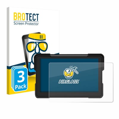 Screenprotector 3 Stuks voor Airpuxem Motorrad Carplay 7" Beschermglas transparant