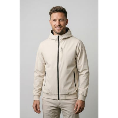 Cars Jeans Ciro Polyester Sand Maat: XL | Lichte Jassen Outlet | Heren | Beige