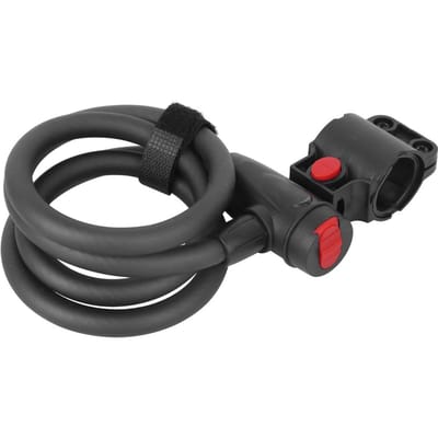 Wheelup Hoge Sterkte Staalkabel Mountainbike Diefstalbeveiliging Lock Veilige Bescherming Fiets Fietsen black