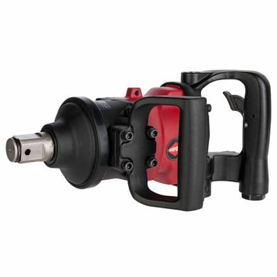 Pneumatische slagmoersleutel 2441 Nm 1 lichtgewicht met korte as +/- 800 l/min 6000 rpm