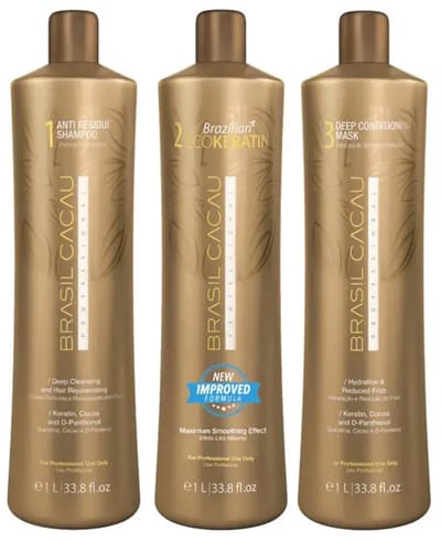 Lissage brésilien Brazilian Thermal Reconstruction N° 2 Brasil Cacau Cadiveu 1 L