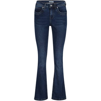 Red button flared Babette L/33 maat W36 X L34