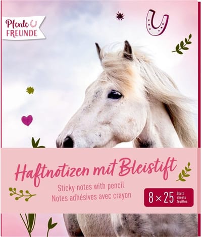 Pferdefreunde Kleefbriefjes met potlood